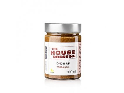 Serious Taste "the housedressing" - s červeným vínem a balzamikovým octem, Düsseldorf, 300 ml