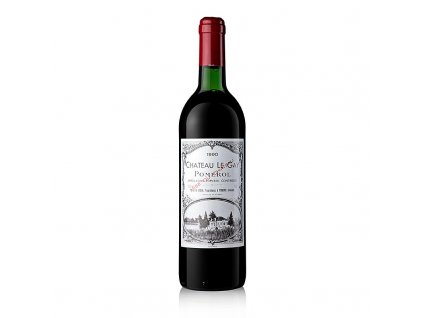 1990er červené víno suché Pomerol, 13,5 % vol., Chateau Le Gay, 93 WS, 750 ml