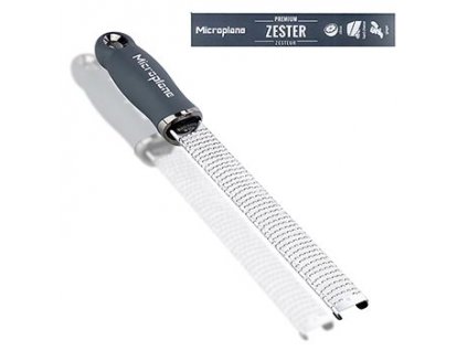 Premium Classic - struhadlo, struhadlo na kůru, rukojeť barva antracitově šedá /soft-touch, Microplane, 1 ks
