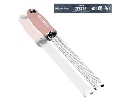 Premium Classic - struhadlo, struhadlo na kůru, rukojeť barva starorůžová /soft-touch, Microplane, 1 ks