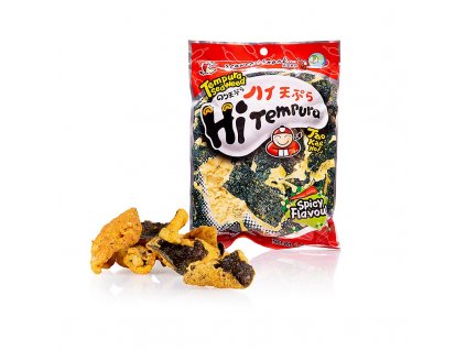 Taokaenoi tempura mořská řasa pikantní, velmi křupavé chipsy z mořských řas, 40 g