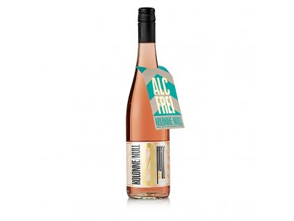 2021 růžové dealkoholizované růžové víno, Kolonne Null, 750 ml