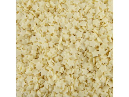 Čokoládové hvězdičkové zdobení, bílá čokoláda, Dobla (73417), 600 g