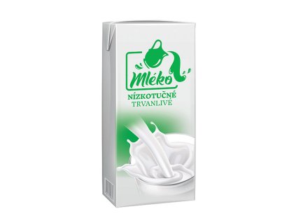 Mléko trvanlivé nízkotučné 0,5 % 12 x 1 l