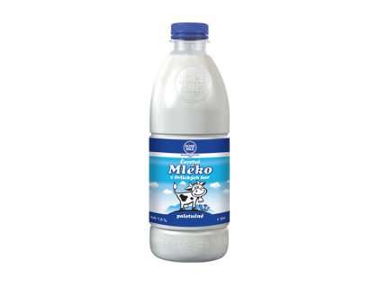 Mléko čerstvé polotučné 1,5 %