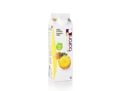 Boiron ananasové pyré, pasterované, 100% ovoce, 1l