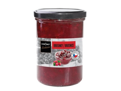 Brusinky 50 % Coronet Exclusive 6 x 440 g