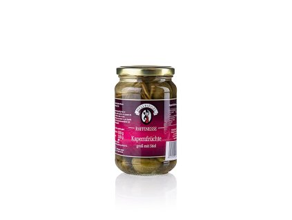 Plody kapary, velké se stopkou, rafinované, 350 g