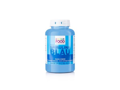 BColors potravinářské barvivo - spirulina modrá, prášek, rozpustné ve vodě a v tucích, veganské, 120 g