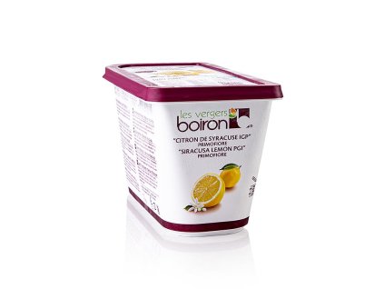 Boiron Syracuse citronové pyré, neslazené, 1 kg, mražené (ACY0B0AA0), 1 kg