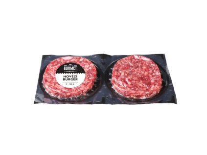Hovězí burger OBJ Gurmet 4 x (2 x 150 g)