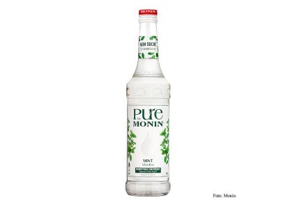 Monin PURE - Máta, neslazená 700 ml