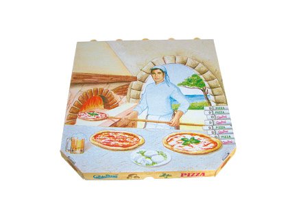 Krabice na pizzu 40 x 40 cm