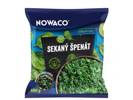 Špenát sekaný porce Nowaco 15 x 400 g