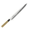 Global Bunmei 1804-300 Yanagi Sashimi Messer, Honoki Holzgriff, 30cm, St