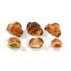 Mix slaných plněných mini croissantů 144 x 33 g
