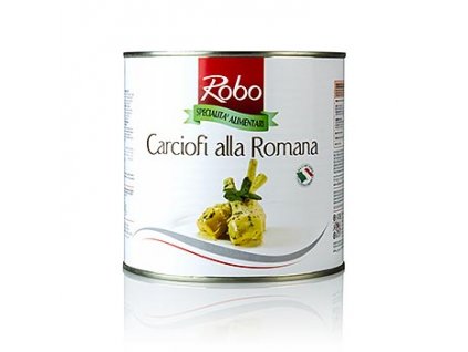 Eingelegte Artischocken, mit Stiel in Öl - alla Romana, 2,4 kg