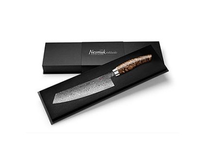 37213 1 nesmuk exklusiv c90 damast kochmesser 180mm griff maserbirke 1 st