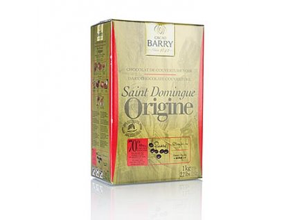 Original Santo Domingo, dunkle Schokolade, als Callets, 70% Kakao, 1 kg