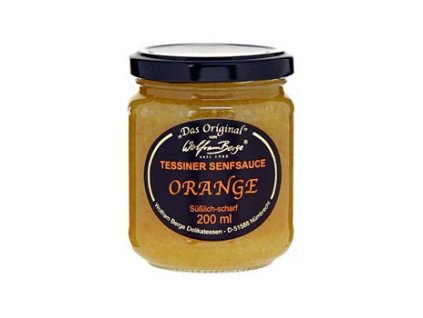 Original Tessiner Orangen-Senf-Sauce, 200 ml