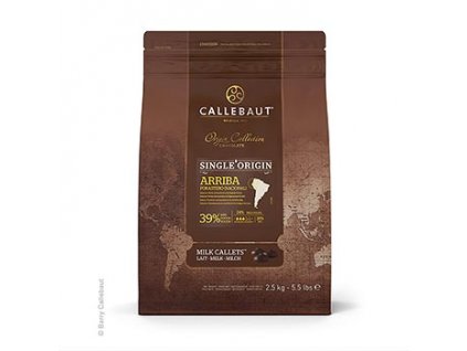 Origin Select Arriba - Vollmilch Couverture, 28% Kakao, 27% Milch, als Callets, 2,5 kg