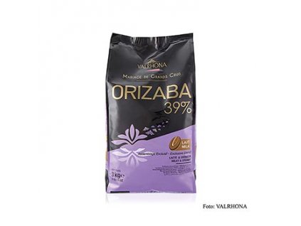 Orizaba Lactée, Vollmich Couverture als Callets, 39% Kakao, 3 kg