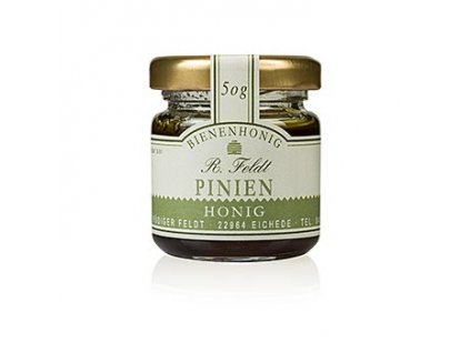 Pinien-Honig, Ägäis, dunkel, mild-würziger Kieferwaldhonig, Portionsglas, 50 g