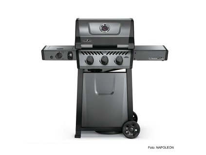 46639 plynovy gril freestyle 365 hero grafit 3 horaky sizzlezone police napoleon 1 ks