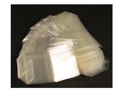 Polypropylenbodenbeutel - Zellglas, gereckt, 11,5x19cm, 100 St