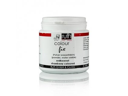 Lebensmittelfarbe, erdbeerrot, wasserlösliche Pulverfarbe, 9105 von Ruth, 50 g