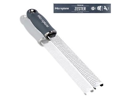 Premium Classic - struhadlo, struhadlo na kůru, rukojeť barva antracitově šedá /soft-touch, Microplane, 1 ks