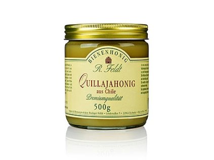 Quillaja-Honig, Chile, dunkelgelb, cremig aromatisch, nussig, 500 g