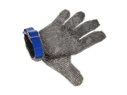 Austernhandschuh Euroflex - Kettenhandschuh, Größe L (3), blau, St