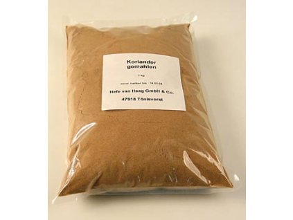 Korianderkörner, gemahlen, 1 kg