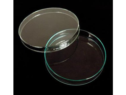 Petrischalen aus Glas, ř 15 cm mit Deckel, St