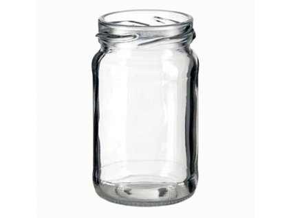 Glas, rund, 107 ml, 48 mm Mündung, für Schraubdeckel, St