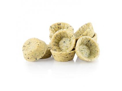 Snack-Tartelettes-Mini, Oliven-Rosmarin-Teig, ř 4,2 cm, salzig, 160 St