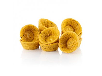Snack-Tartelettes-Mini, Tomate-Basilikum-Teig, ř 4,2cm, salzig, 160 St