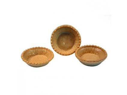 Snack-Tartelettes, rund, ř 7cm, hell, salzig, 140 St