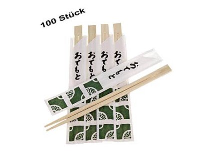 Sushi-Stäbchen China, Einweg, aus Bambus, dekorativ verpackt