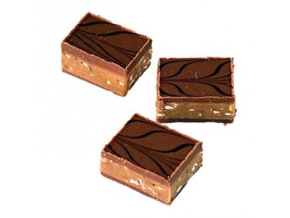 Valrhona Pralinen "Rinette Lait", Nougat & knusprige Mandeln in Vollmilch, 2 kg