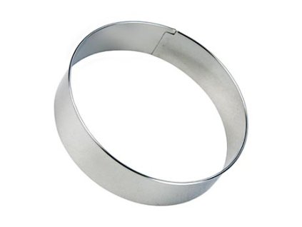 Edelstahlring-Ausstecher, ř 9cm, 2,5cm hoch, St