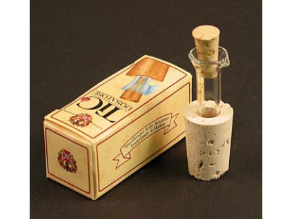 Flaschenausgießer für Aceto Balsamico & Öl (Dropper TIC Korken mit Glasröhrchen),  St