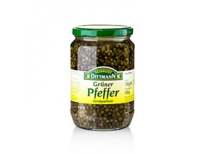 Grüner Pfeffer, in Salzlake, 720 ml