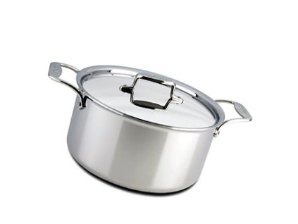 All-Clad Fleisch-/Gemüsetopf d5 Serie, mit Deckel- Induktion, ř 26,7cm, 7,6 L, St