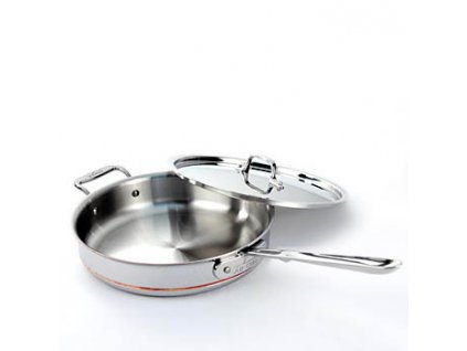 All-Clad Sauteuse mit Kupferkern & Deckel - Induktion, ř 27cm, 2,8 L, St