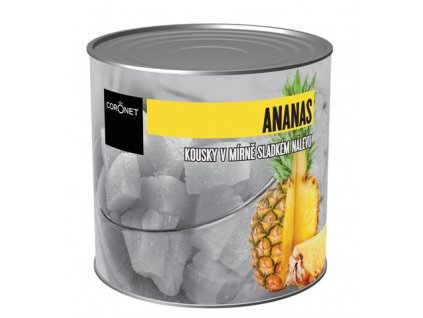 16936 ananas kousky coronet