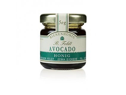 Avocado-Honig, Mexiko, dunkel, flüssig, leichtes Pflaumenaroma, Portionsglas, 50 g