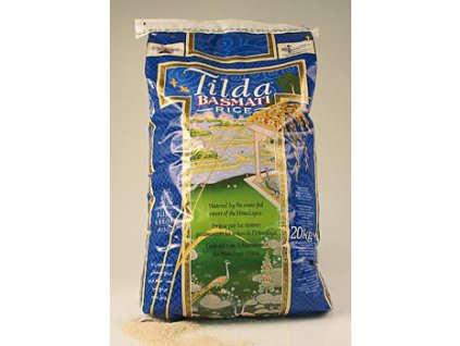 Basmati Reis, Tilda, im praktischen Reißverschluß-Sack, 20 kg