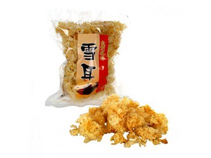 White Fungus - Bärentatzen, krauser weißer Asiapilz, getrocknet, 100 g